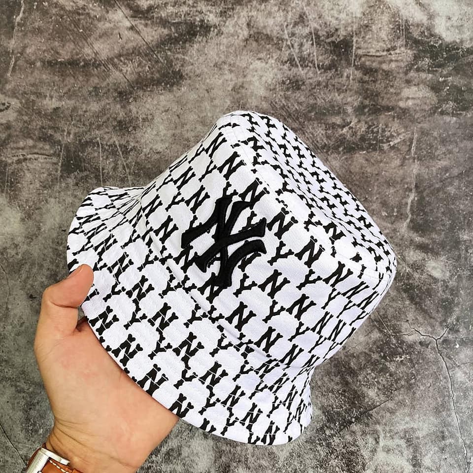Nón Vành MLB NY Monogram Bucket HAT Full Color N13