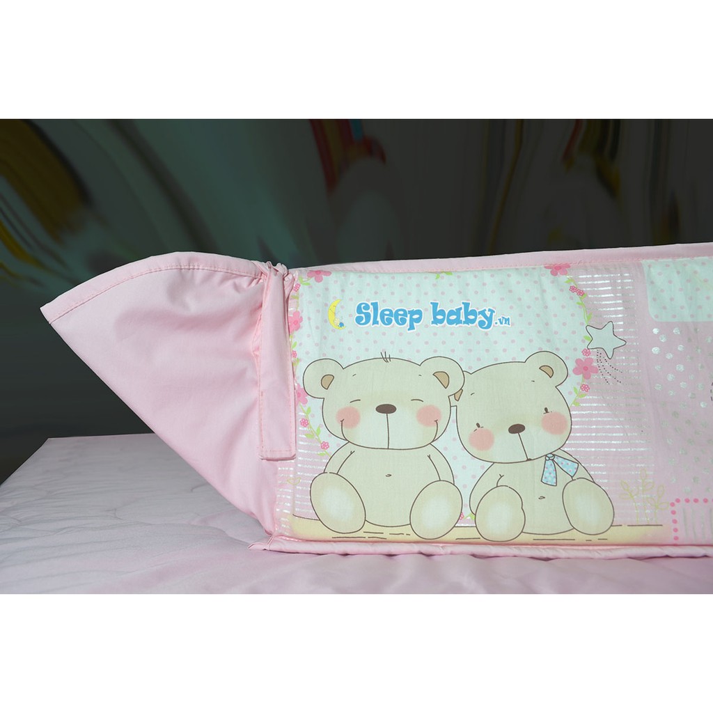 Nôi Vải Cho Bé Nằm Chung Giường Sleepbaby hoạ tiết Bear Cuople