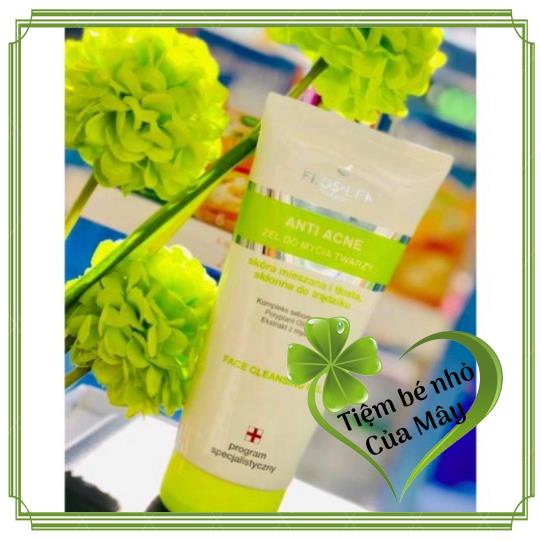 Floslek Sữa Rửa Mặt Dạng Gel Cho Da Nhờn Mụn Anti Acne Bacterial Face Cleansing Gel 125ml | BigBuy360 - bigbuy360.vn