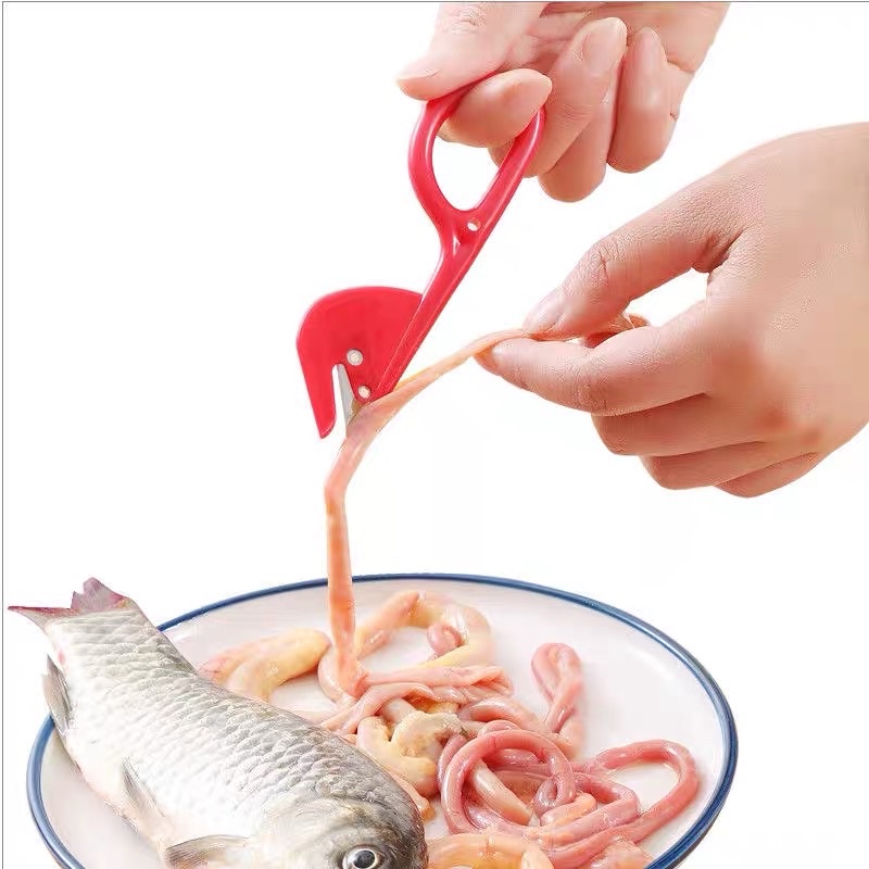 Dao làm lòng gà, dao mổ cá đa năng an toàn