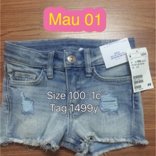 Part2: quần bò bé trai, bé gái HM auth