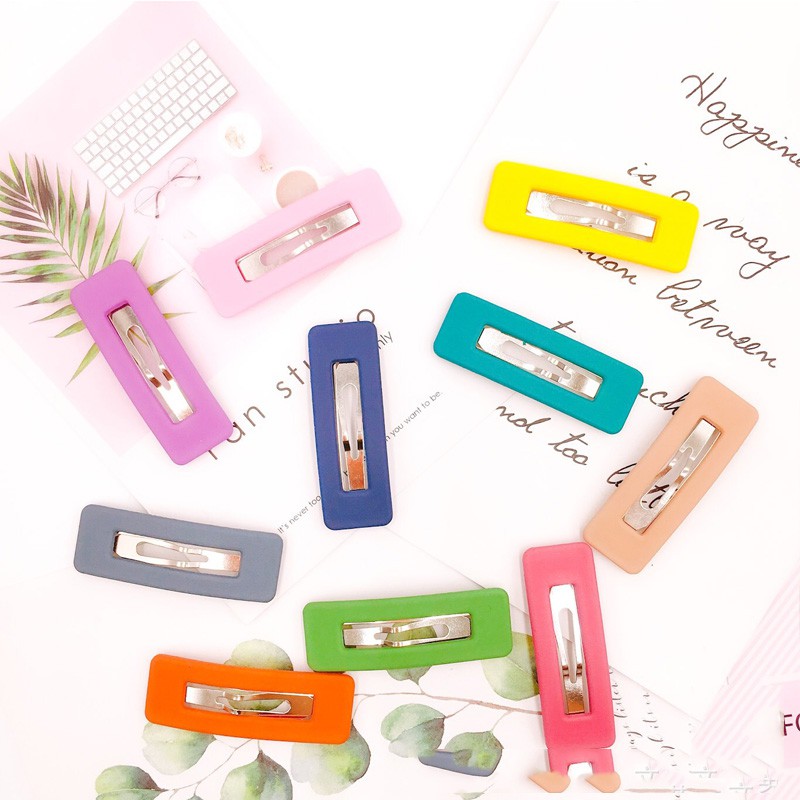 Kẹp Tóc Xiaozhainv Màu Sắc Ngọt Ngào Phong Cách Hàn Quốc