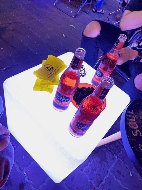 Bàn led đổi màu phát sáng, kich thước 40x40 và 50x50cmCAM KẾT CHẤT LƯỢNG SẢN PHẨM VÀ DỊCH VỤ TỐT NHẤT: