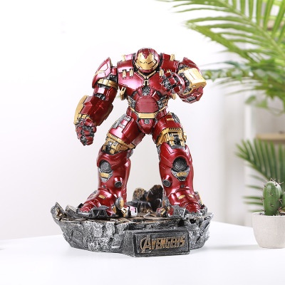 Trang Trí Áo Giáp Iron Man Chống Hulk Marvel Avengersmk44Anime Để Làm Mô Hình NhựagkBức Tượng
