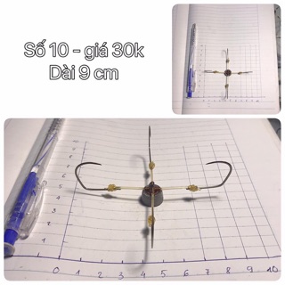 Mèo 10 - tứ - lục ( Lưỡi câu lục giá rẻ)