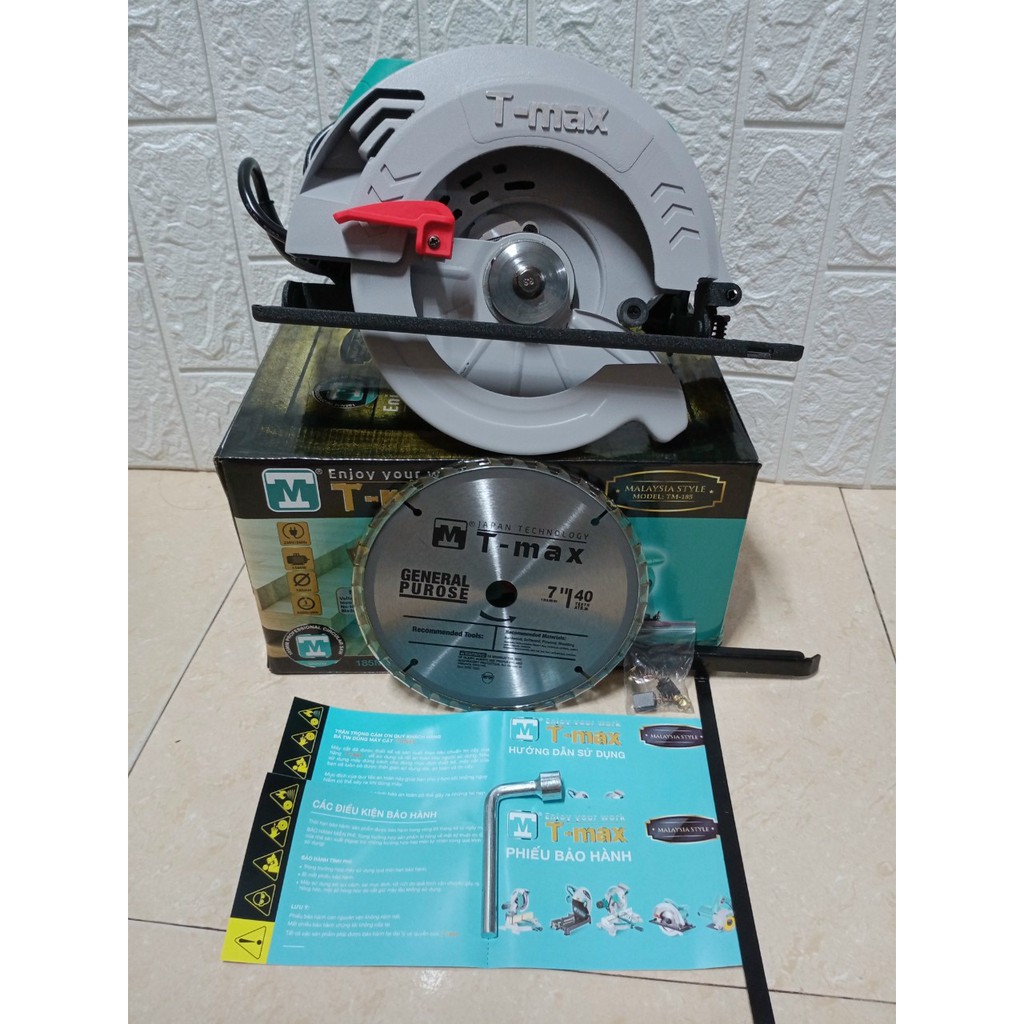 MÁY CƯA GỖ 185 T-MAX CHĨNH HÃNG