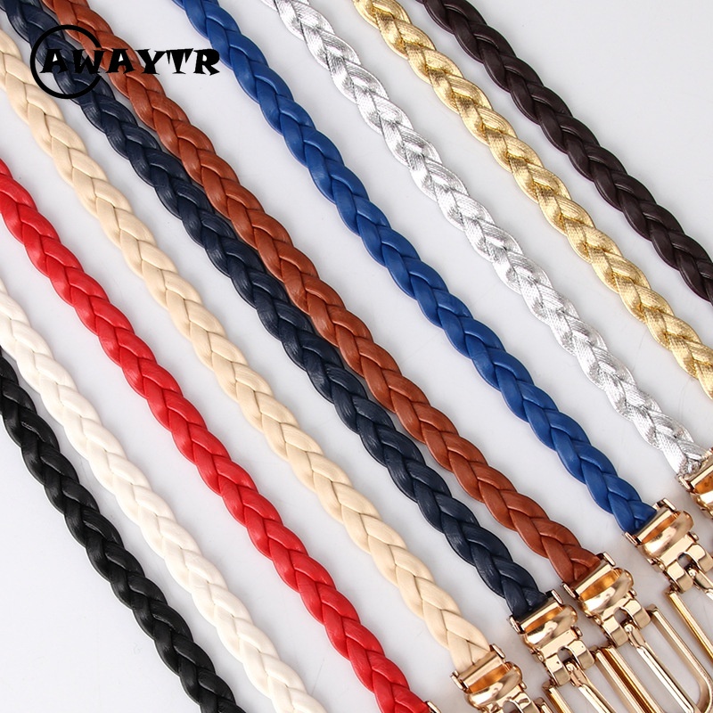 Thắt Lưng Dây Bện Kiểu Dáng Đơn Giản Thời Trang Cho Nữ