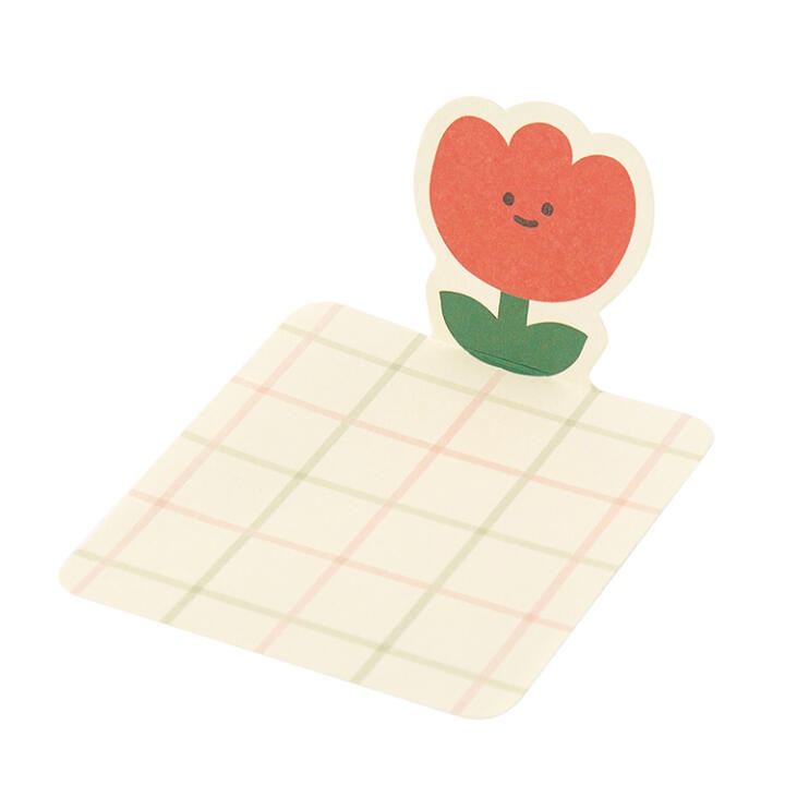 Tập Giấy Dán Nhớ ARTBOX Hàn Quốc Hình Hoa Tulip Dễ Thương
