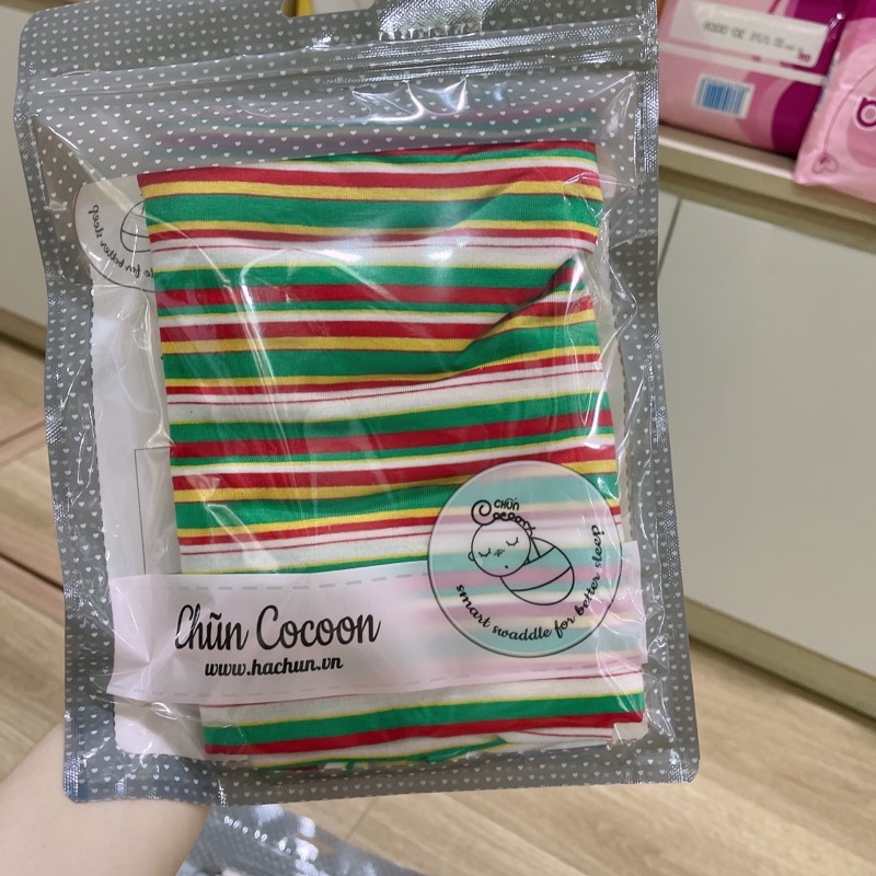 Quấn Chũn Cocoon Chính hãng [Giúp bé ngủ sâu giấc không giật mình]
