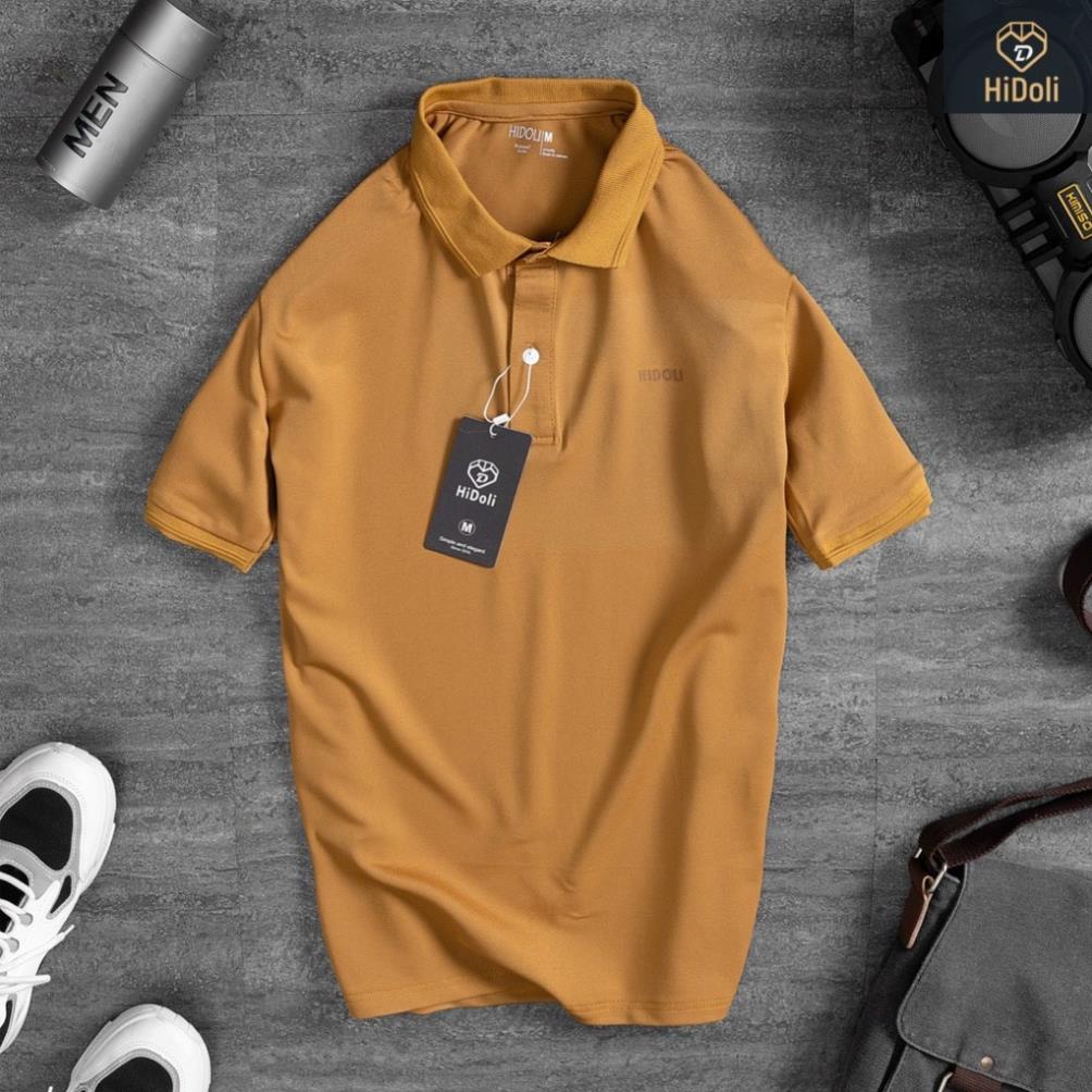 Áo thun polo nam trơn cổ bẻ vải Cotton cao cấp co giãn, thấm hút mồ hôi hàng chất lượng loại 1