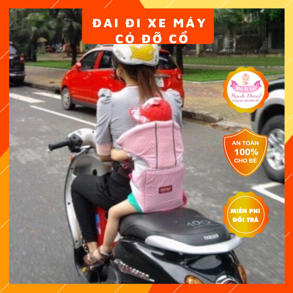 Đai xe máy có đỡ cổ Royal cho bé trai/ bé gái