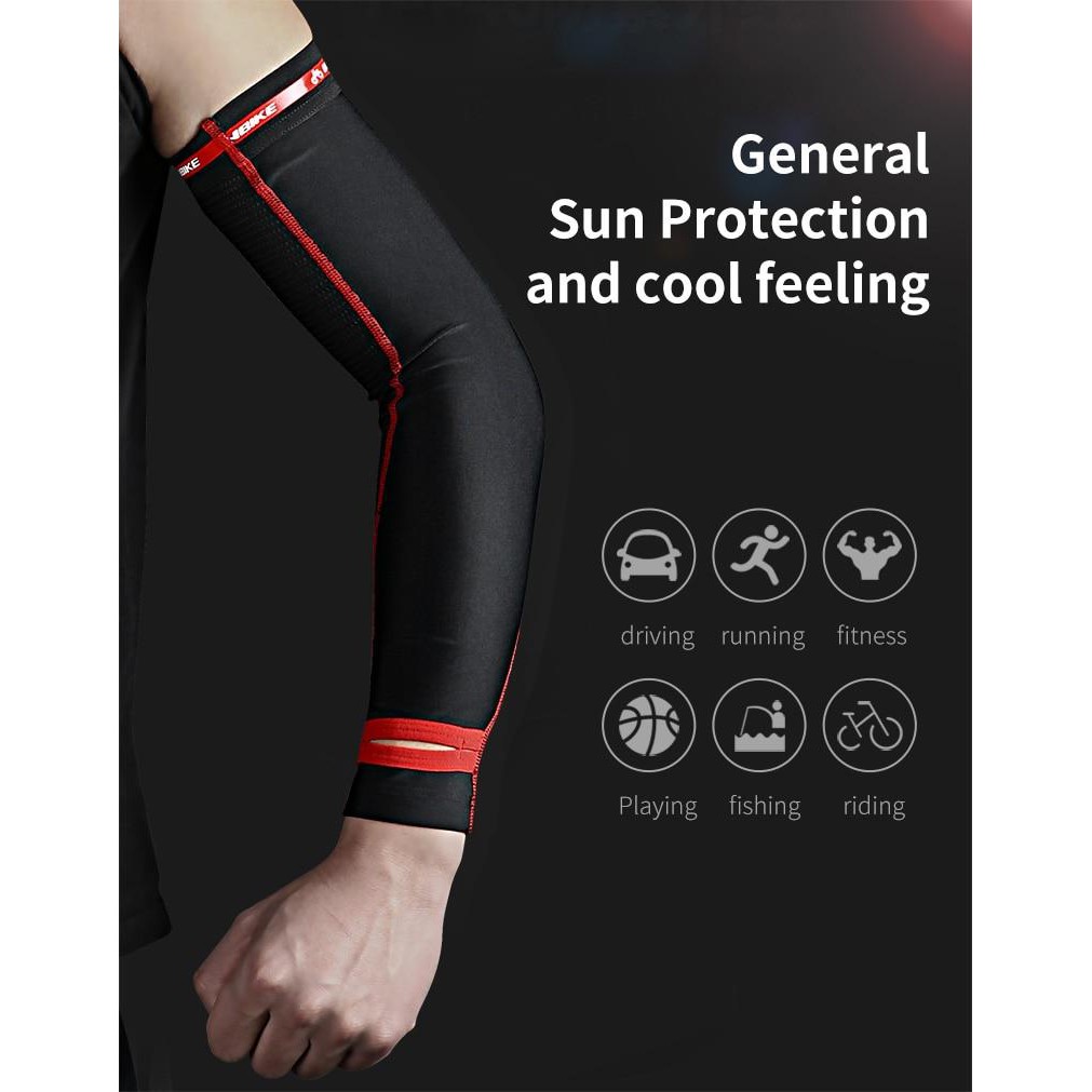 Mùa Hè Vải Băng Bao Cánh Tay Bảo Vệ Khỏi Tia UV Cắm Trại-168-OXUI8