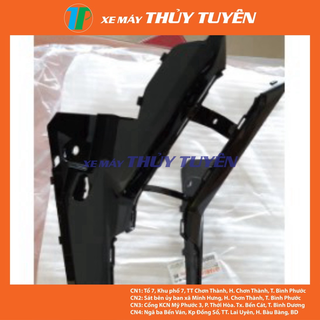Ốp bịt yếm - chữ H zin Exciter 150 chính hãng Yamaha Dàn áo Exciter 150