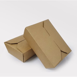 Combo 100 Hộp cơm bằng giấy size nhỏ HC02