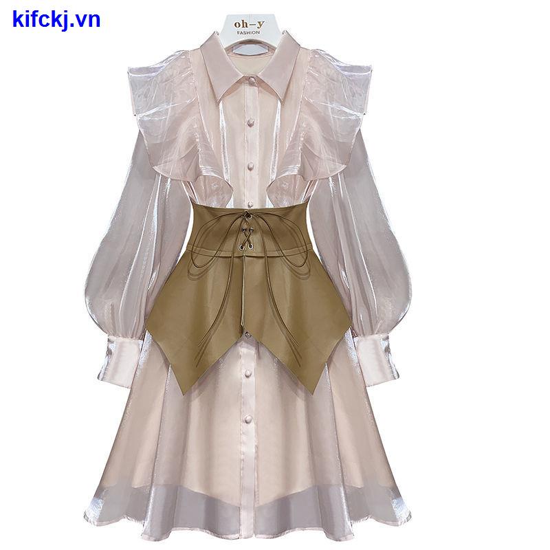 Đầm dáng dài chiết eo thời trang thanh lịch dành cho nữ | BigBuy360 - bigbuy360.vn