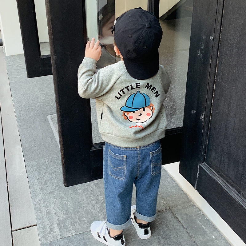 [Babycat] Hàng Có Sẵn Áo Khoác Bóng Chày Phong Cách Hàn Quốc Nhật Bản Mới 2022 Phong Cách Phương Tây Cho Bé Trai