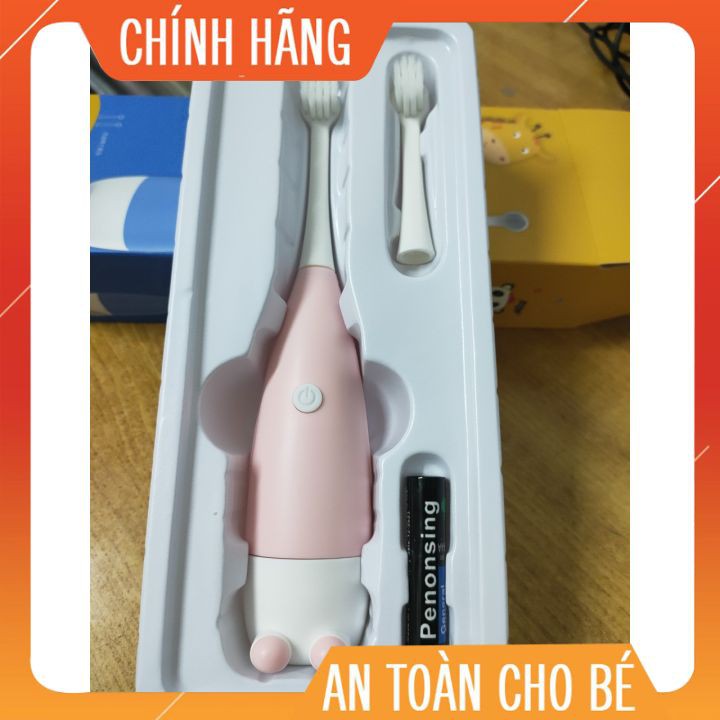 Bàn Chải Đánh Răng Tự Động⚡FREE SHIP⚡Bàn Chải Điện Cho Bé Siêu Tiện Lợi