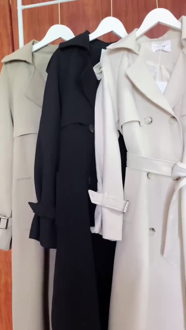 [ Freesize- Ảnh thật+Feedback] Áo mangto dáng dài, trench coat kèm đai Hàn Quốc | BigBuy360 - bigbuy360.vn