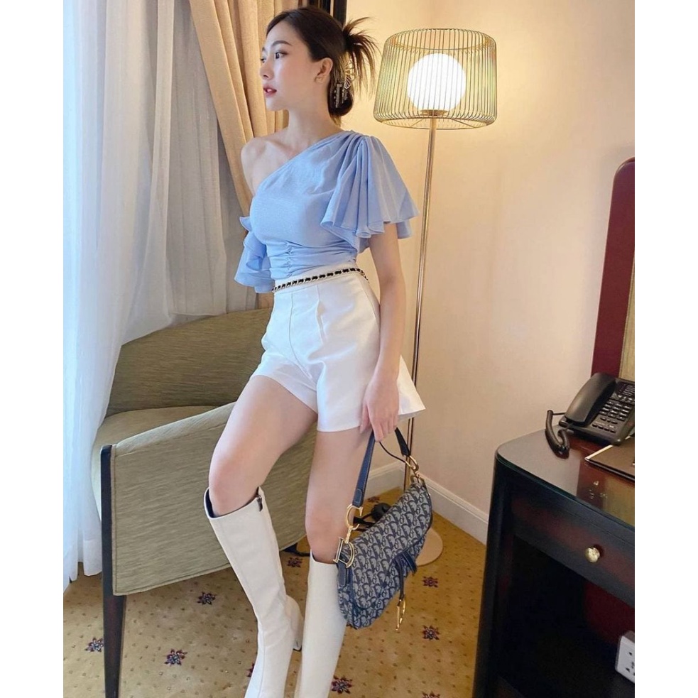 Áo Lệch Vai Cánh Tiên HIT (XANH)