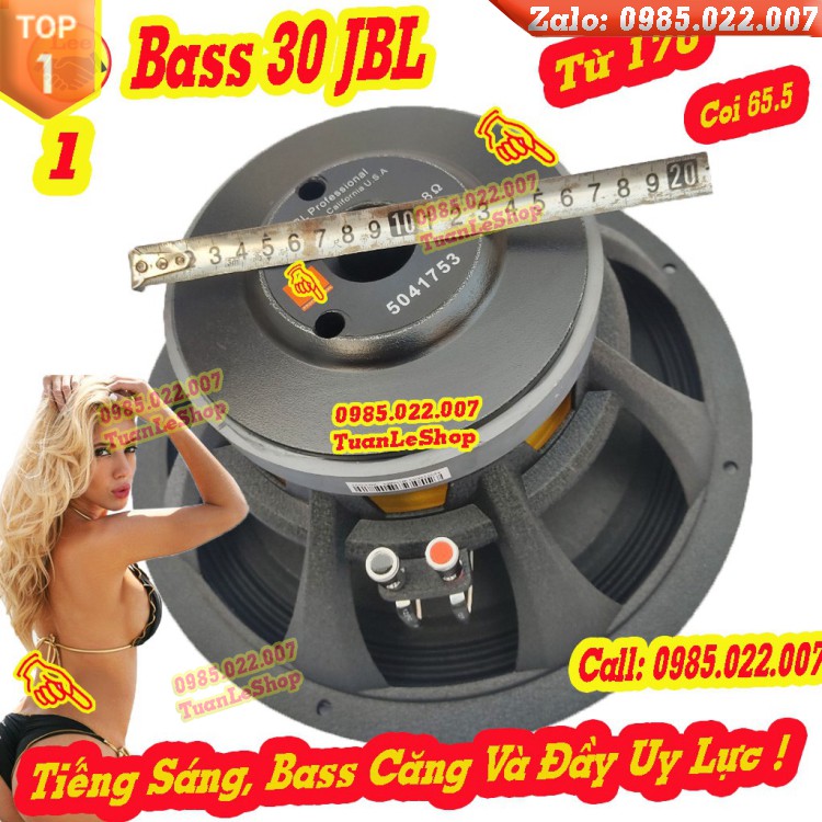 LOA BASS 30 J B L TỪ 170 COI 65.5mm – GIÁ 1 CỦ LOA BASS 3 TẤC