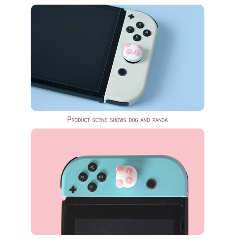 Set 4 Vỏ Bọc Silicon Cho Tay Cầm Chơi Game Switch Lite