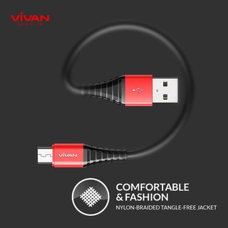 Cáp sạc Micro Vivan SM30