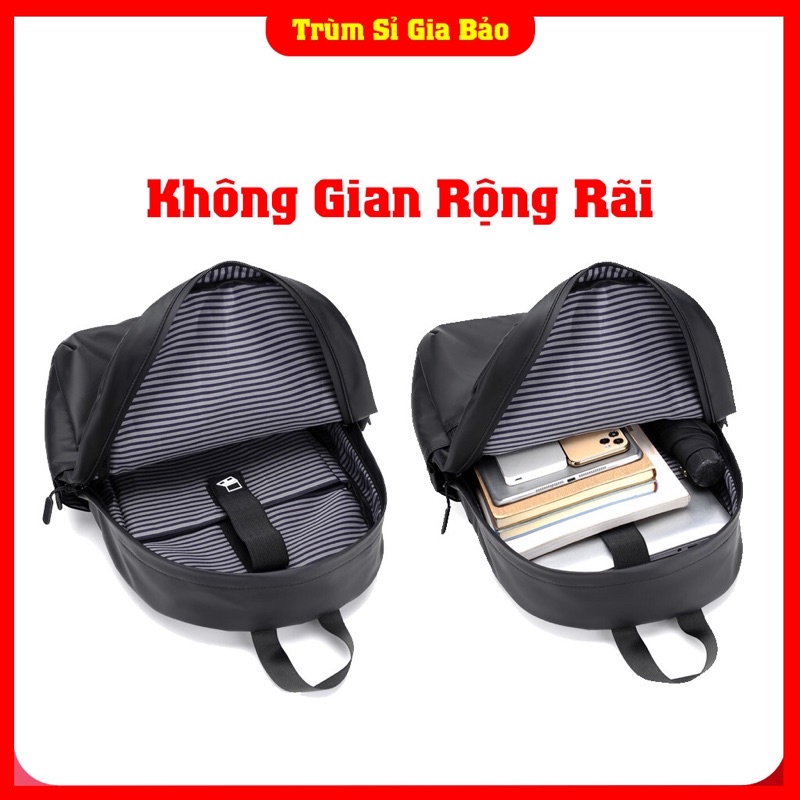 Cặp đi học nam nữ ulzzang chống nước basic , túi xách balo đựng laptop đẹp hàng cao cấp cho học sinh, sinh viên.