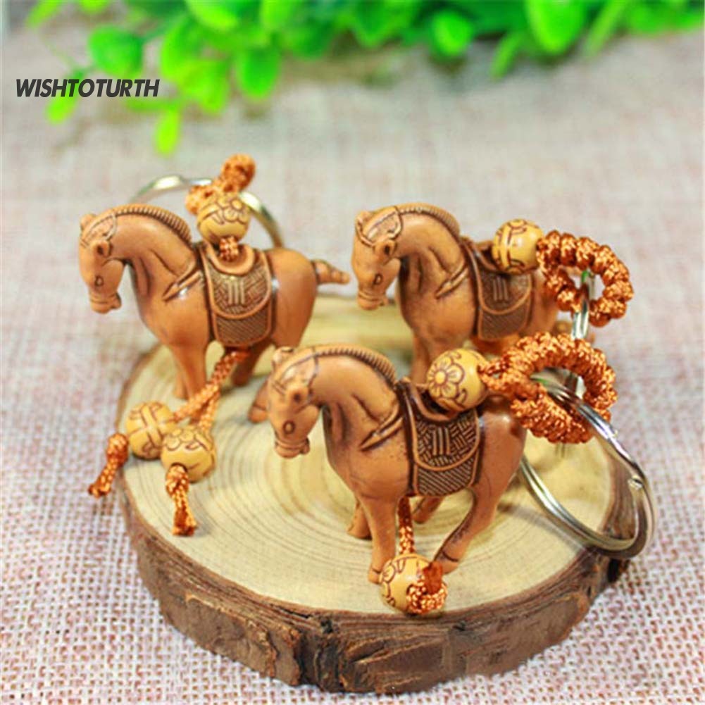Set 2 Móc Khóa Hình Voi / Trái Tim / Rùa / Nút Thắt Giá Đỡ