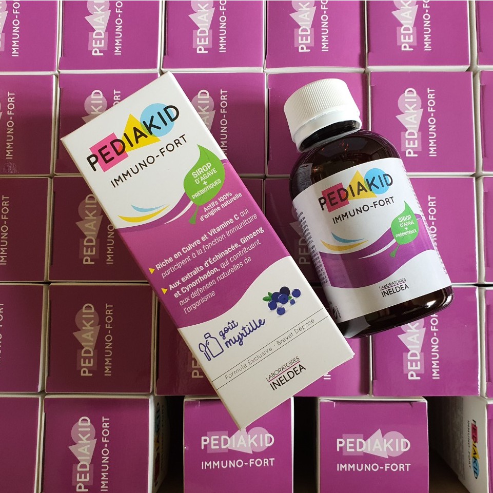 Pediakid tăng đề kháng Immuno-Fort: 125ml