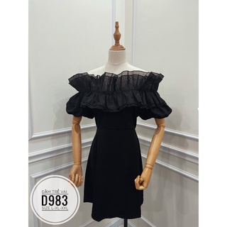 BIGSIZE NHUNG LÊ Đầm trễ vai D983