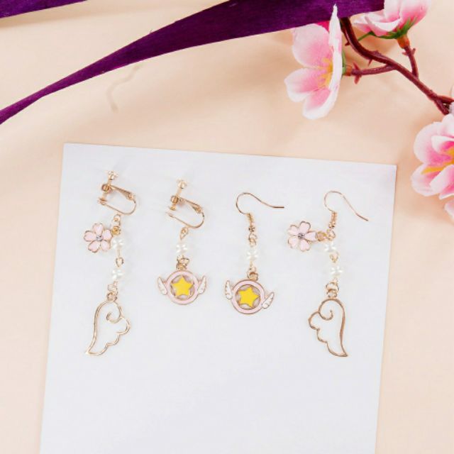 Bông Tai Đôi Cánh Sakura