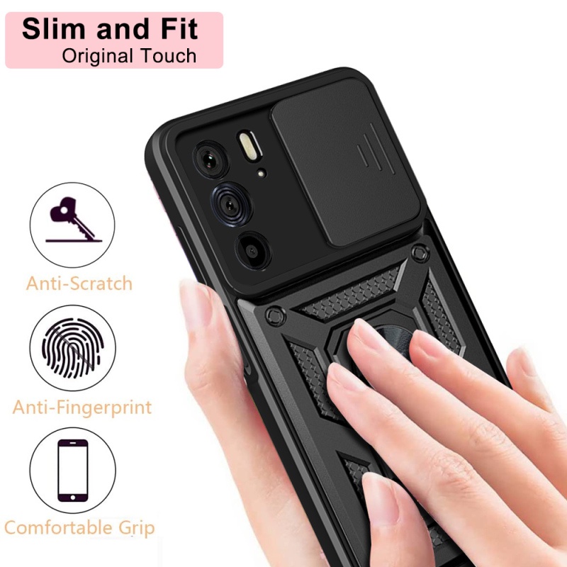 Ốp Điện Thoại Chống Sốc Có Giá Đỡ Cho Motorola Edge 30 Pro