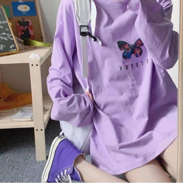 Áo thun tay dài PXFFEE BƯỚM Unisex 4 màu ( Ảnh Thật) | BigBuy360 - bigbuy360.vn