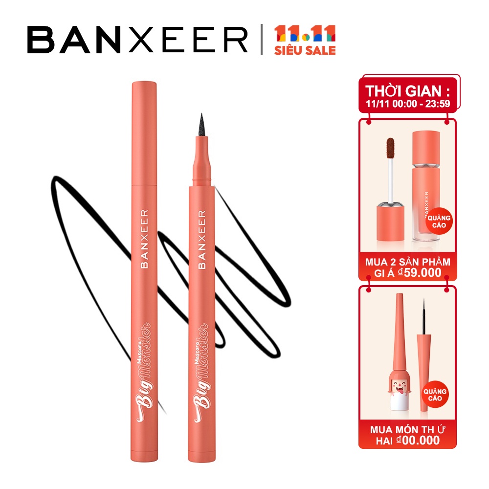 Kẻ mắt nước BANXEER nhanh khô chống thấm nước lâu trôi 15g