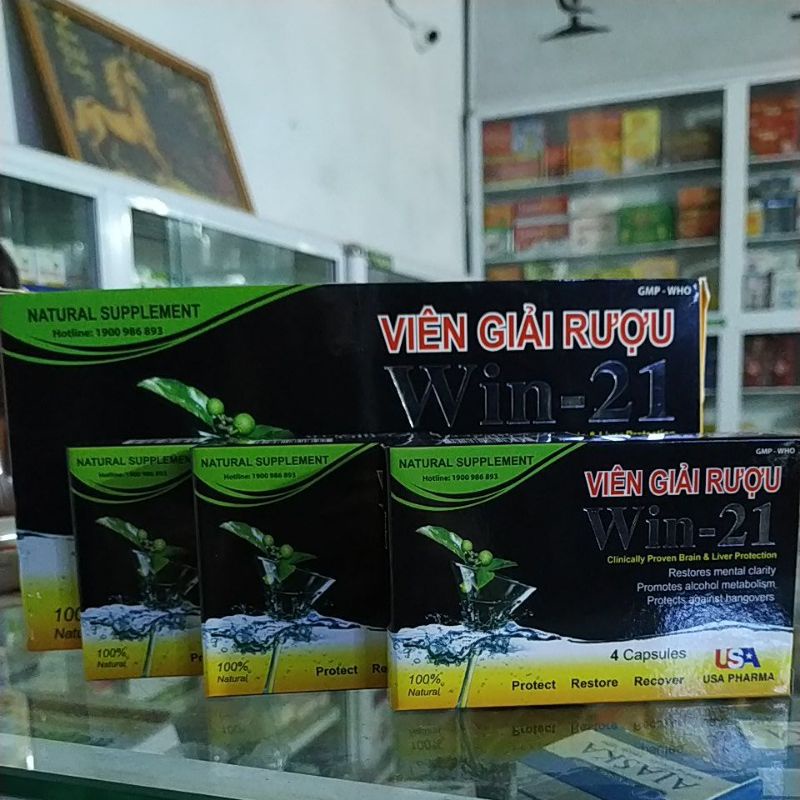 Combo2hộp Viên uống giải rượu bảo vệ gan