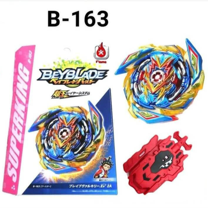 Beyblade Burst B-172 World Spriggan B-169 Red and Blue B-168 Rage Longinus B-164 RB20 Curse Satan Hr.Un 1D  B-163 Booster Brave Valkyrie B-160 King Helios.Zn B-159 Super Hyperion Xceed B-157 Bigbang B-156 Naked Spriggan