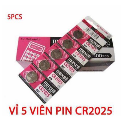 combo  20 viên Pin Maxell CR2025 3V - giá sỉ hàng cao cấp