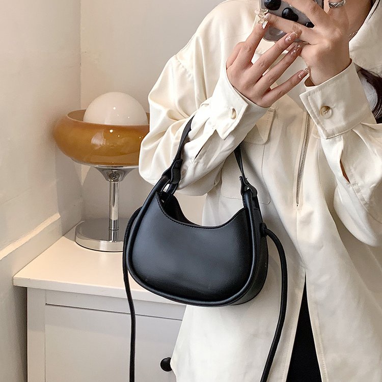 Túi Đeo JASMIN NOIR Chéo Da PU Thiết Kế Đơn Giản Thời Trang Cho Nữ