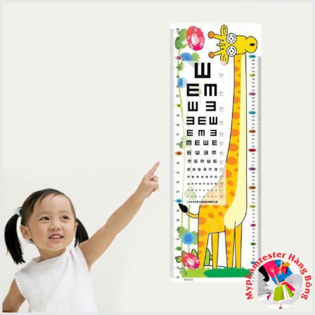 Thước đo chiều cao cho bé