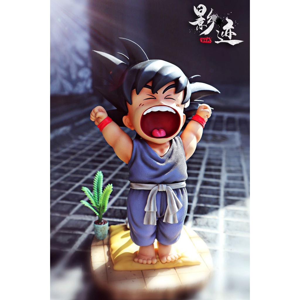 Mô Hình Nhân Vật Goku Vươn Vai 16cm Siêu Dễ Thương - Mô Hình Dragon Balls