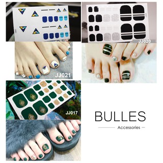 Miếng dán móng chân - Nail Wraps (22 miếng dán khô)