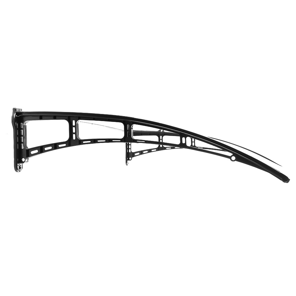 HomeBase SUNSHIELD tấm che mái hiên cửa che cục nóng máy lạnh bằng nhựa Polycarbonate 60x100cm màu nâu