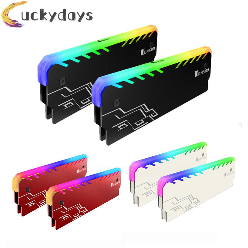 LUCKYDAYS RGB RAM tản nhiệt DDR DDR3 DDR4 cho máy tính để bàn