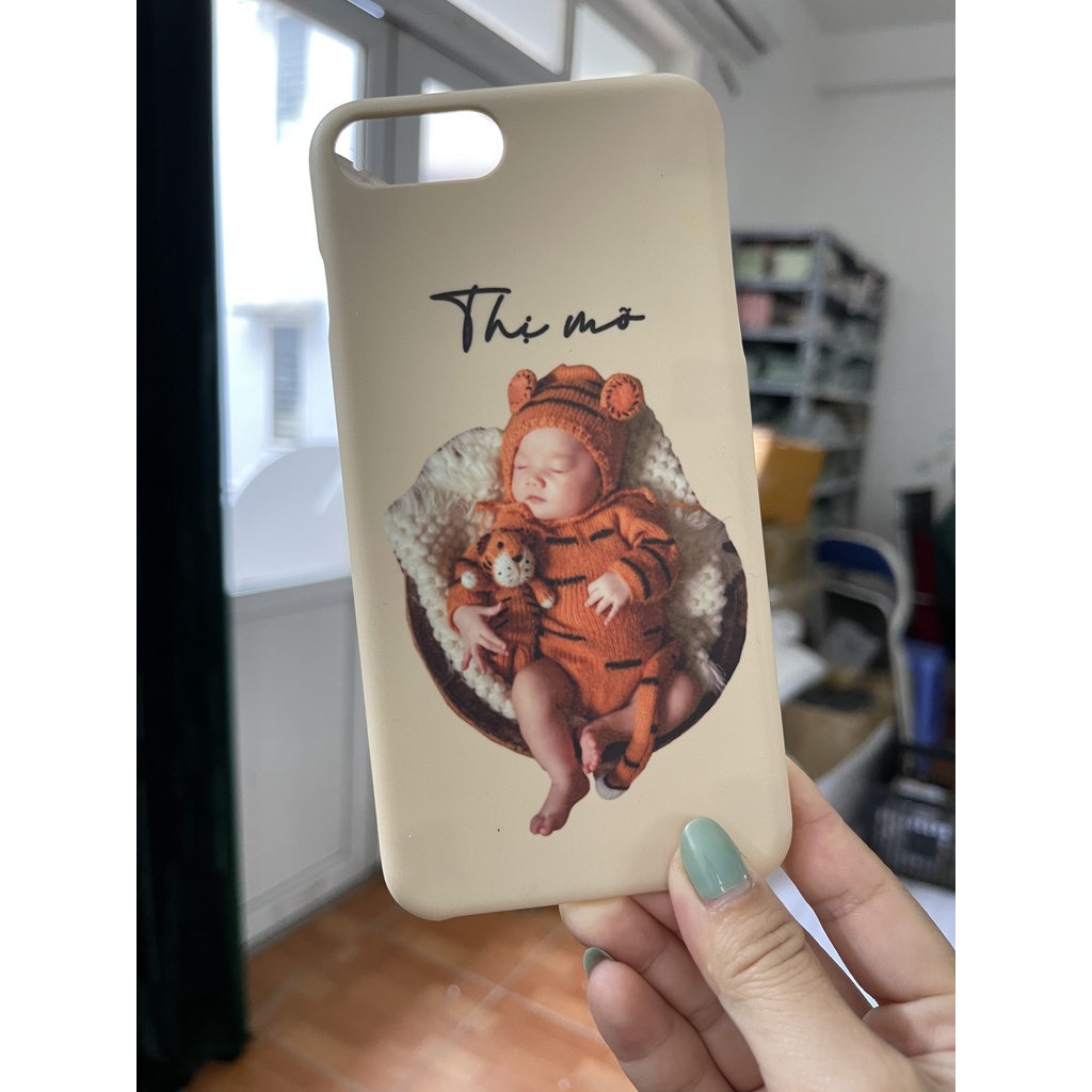 Ốp ipho.ne in theo yêu cầu- Mẫu chibi cute cho bé