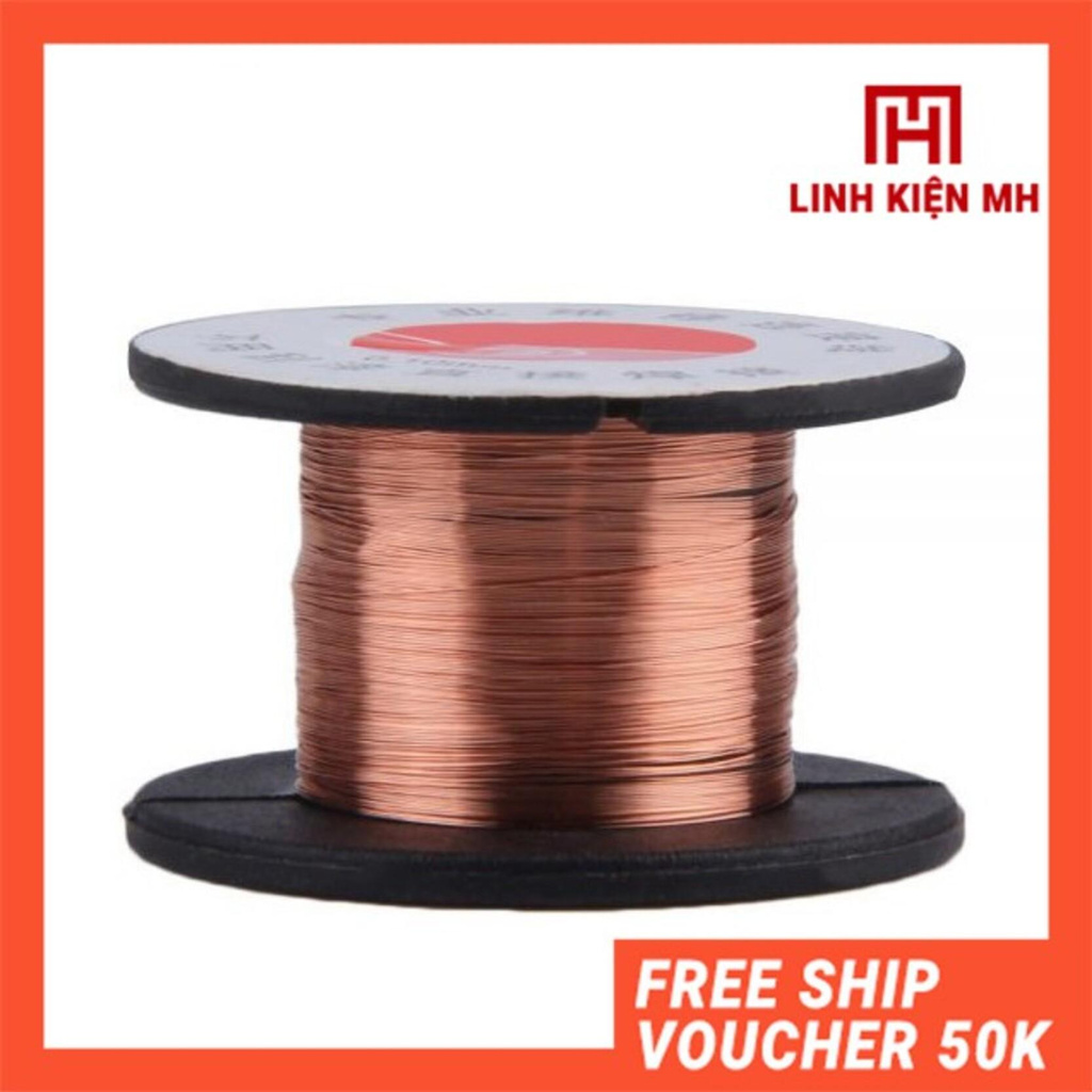 Cuộn Dây Đồng Cách Điện Nhỏ 0.1mm
