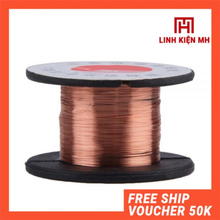 Cuộn dây đồng cách điện nhỏ 0.1mm
