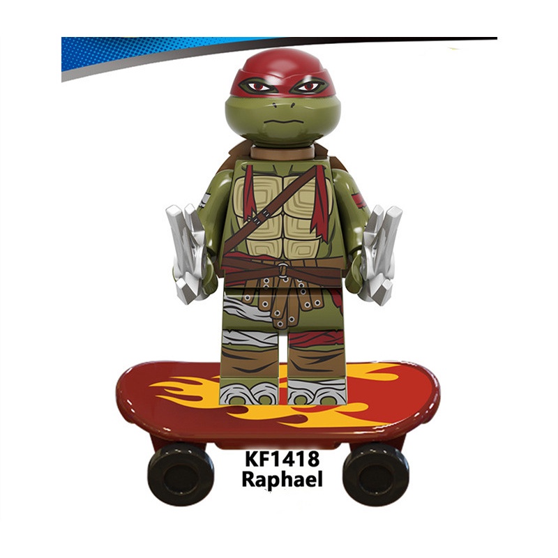 Mô hình đồ chơi lắp ghép ninja rùa dành cho trẻ
