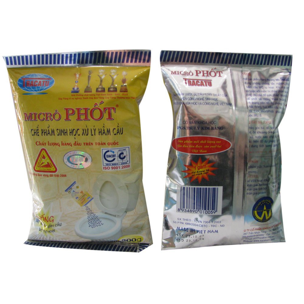 BỘT THÔNG BỂ PHỐT MICRO PHỐT bột 200g thông tắc khử mùi triệt để xử lý tắc nghẽn bồn cầu vệ sinh tự hoại