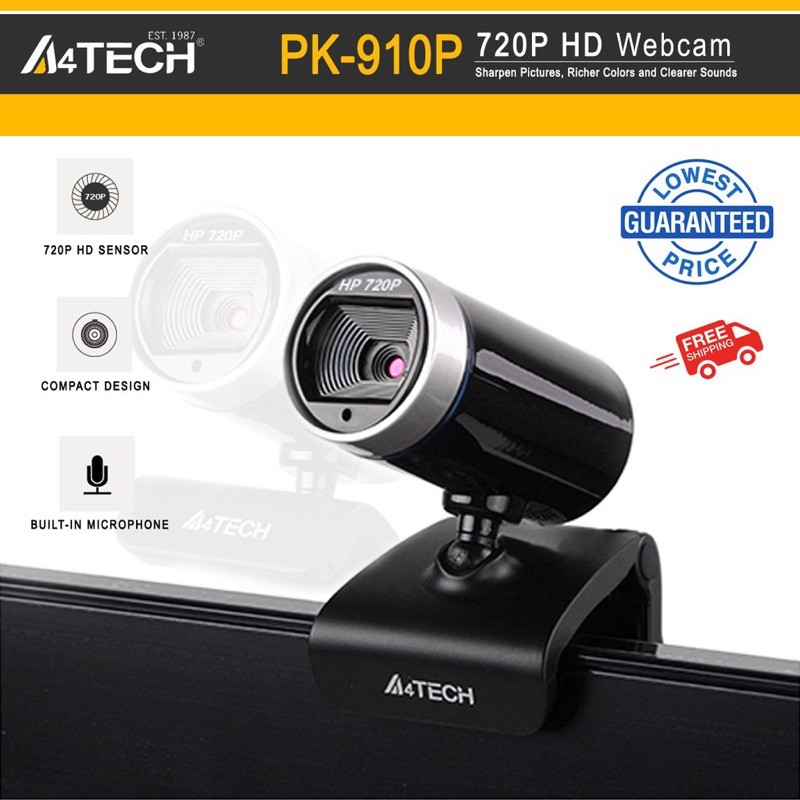 Webcam A4tech PK-910P 720p HD