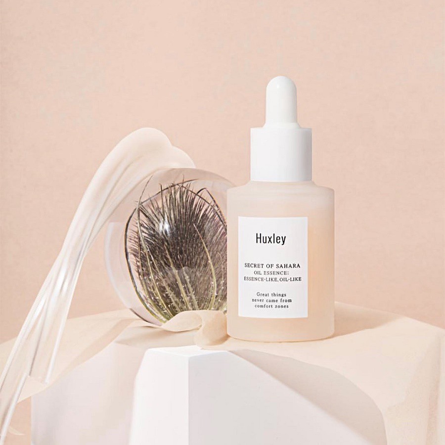 Bộ 3 Sản Phẩm Làm Sạch Da, Dưỡng Da Trắng Sáng Huxley (Sữa rửa mặt 200ml + Toner 120ml + Serum Oil-Like 30ml )